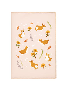 Corgi & Sunflower Notebook